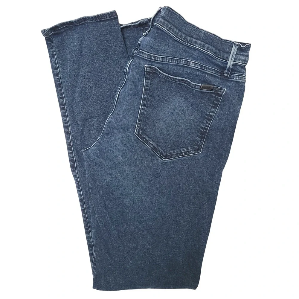 Joe's Jeans Kinetic The Dean Slim Tapered Denim Blue Jeans 36X34‎ Stretch Casual